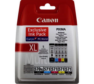 CANON PGI570XL/571 Ink Cartridges - Multipack CANON PGI570XL/571 Ink Cartridges - Multipack